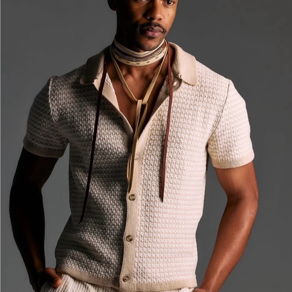 Artisan Southwestern Seed Beaded Genuine Leather Lariat Wrap - Picture 11 of 12